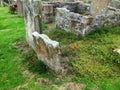 Ruined Church and ancient burial ground, South Ayrshire, Scotland. Royalty Free Stock Photo