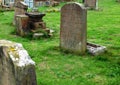 Ruined Church and ancient burial ground, South Ayrshire, Scotland. Royalty Free Stock Photo