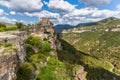 Ruins of the Siurana Castle, Catalonia Royalty Free Stock Photo
