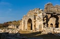 Ruins of Small baths in Tlos, Turkey. Royalty Free Stock Photo