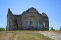 Ruins of a small orthodox church Royalty Free Stock Photo