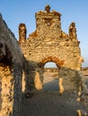 The ruins of the St. Anthony`s church