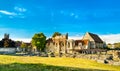 Ruins of St Augustine Abbey in Canterbury, England Royalty Free Stock Photo