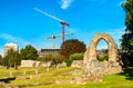 Ruins of St Augustine Abbey in Canterbury, England Royalty Free Stock Photo