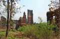 Ruins of St Augustine Church Complex in Goa Royalty Free Stock Photo