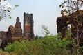 Ruins of St Augustine Church Monastery in Goa Royalty Free Stock Photo