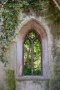 Ruins of St Dunstan in the East church.