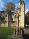 The ruins of St. Mary`s Abbey Royalty Free Stock Photo