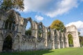 The ruins of St. Mary`s Abbey in York
