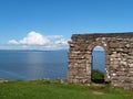 The ruins of St Patrick\'s Chapel in Heysham, Northern England