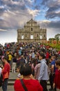 Ruins of St.Paul, Macau Royalty Free Stock Photo