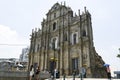 The Ruins of St. Paul\'s in Macau, the ruins of a 17th century Catholic religious complex