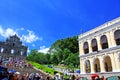 Ruins Of St. Paul, Macau, China, UNESCO World Heritage Site Royalty Free Stock Photo