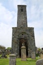 Ruins of St RuleÃ¢â¬â¢s Church in the grounds of St Andrews Cathedral, Scotland Royalty Free Stock Photo