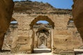 Ruins of the stables at Heri es-Souani in Meknes, Morocco. Royalty Free Stock Photo