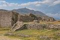 Ruins and Steps at Medieval Rosafa Castle in Shkoder