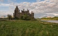 Ruins of a stone castle Kilchurn Royalty Free Stock Photo