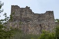 Ruins from Stone fortress tower from of the medieval town of Cherven Royalty Free Stock Photo