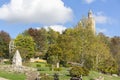 Ruins of stronghold Tsarevets, Veliko Tarnovo, Bulgaria Royalty Free Stock Photo