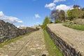 Ruins of stronghold Tsarevets, Veliko Tarnovo, Bulgaria Royalty Free Stock Photo