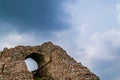 Ruins structure gate of Tuglakabad Fort