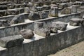 Kediri, East Java Indonesia - March 15th, 2021: The ruins of surowono temple in Kediri, East Java Indonesia