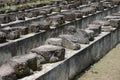 Kediri, East Java Indonesia - March 15th, 2021: The ruins of surowono temple in Kediri, East Java Indonesia