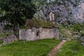 Ruins of Sveti Dorde church above Kotor, Monteneg