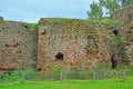 Ruins of Svetlichny tower in Fortress Oreshek near Shlisselburg, Russia