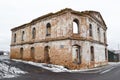 The ruins of a synagogue