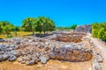 Ruins of Talayot Capocorb Vell at Mallorca, Spain Royalty Free Stock Photo