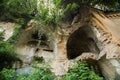 Ruins of Tarakanivskiy Fort, Rivne region, Ukraine Royalty Free Stock Photo