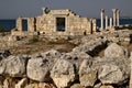 Ruins of Tauric Chersonese in Sevastopol Royalty Free Stock Photo