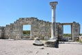 Ruins of Tauric Chersonese in Sevastopol, Crimea Royalty Free Stock Photo