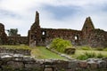 Ruins Teapull Ronain or Stronan`s Church,Iona,Sound of Mull Highland,Scotland,Uk. Royalty Free Stock Photo