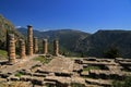 Ruins of Temple of Apollo Royalty Free Stock Photo