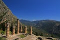 Ruins of Temple of Apollo Royalty Free Stock Photo