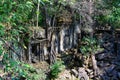 Ruins of the Temple Beng Mealea, Angkor, Siem Reap. Destroyed by the rapid growth of trees and plants in the jungle.