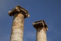 Temple of Artemis, Sardis. Sardes Lydia Ancient City in Salihli Royalty Free Stock Photo