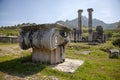 Temple of Artemis, Sardis. Sardes Lydia Ancient City in Salihli Royalty Free Stock Photo