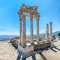 Temple of Dionysos in the Pergamon Ancient City, Turkey