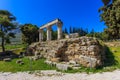 Ruins of temple E in Ancient Corinth