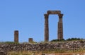 The ruins of The Temple of Hercules in Amman, Jordan