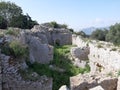 Ruins of temple of jupiter terracina