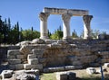 Ruins of the Temple of Octavia Royalty Free Stock Photo