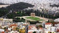 Ruins of the temple of Olympian Zeus in Athens, Greece