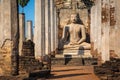 Phra Si Ratana Mahathat Chaliang temple in Sukhothai province, Thailand Royalty Free Stock Photo