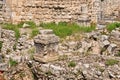 Ruins Temple of Serapis in Jerusalem