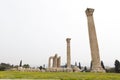 The ruins of the Temple of Zeus