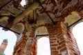 Ruins of the tent church of St. John the Evangelist of the 18th century, Russia